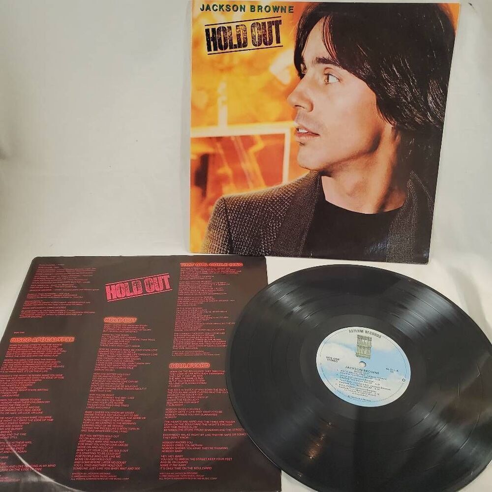 Jackson Browne Hold Out 1980 1st Press Vinyl LP Record